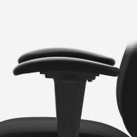 Arml&aelig;n til kontorstol Malmstolen, Corona R3, sort