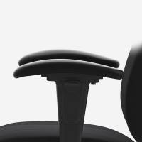 Arml&aelig;n til kontorstol Malmstolen, Corona R3, sort