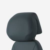 Nakkest&oslash;tte til kontorstol Malmstolen, Elmosoft sort skind 