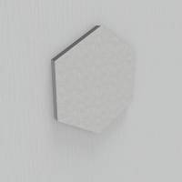 Lydabsorbent Honey EcoSUND til v&aelig;g 60x52x2cm, hvid