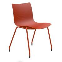 Plastikstol 5 Waves rød