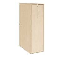 Office Towerskab 127,5x40x80cm med lås og åbning i højre eller venstre side birk