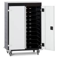 PC opladningsskab på hjul med 20 rum 1250x920x500mm