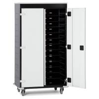 PC opladningsskab på hjul med 26 rum 1540x920x500mm