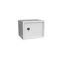 Opbevaringsboks med cylinderlås 150x200x150mm lysgrå
