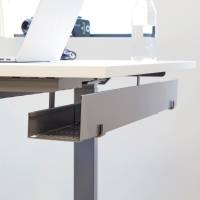 Ergoff Slim kabelbakke justerbar 87-147cm alugrå