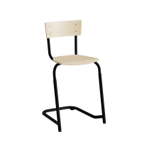 Strong 272 justerbar elevstol i birk laminat med sort stel