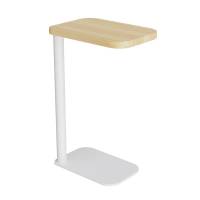 Laptopbord Xakt i massiv eg med hvidt stel 