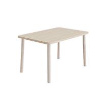 Add Wood bord 120x80cm højde 72cm med hvidpigmenteret eg