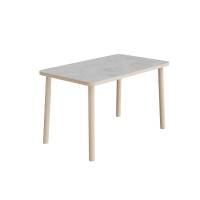 Add Wood bord 120x70cm højde 72cm med lys grå linoleum