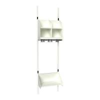 BST garderobe startsektion model B med 2 pladser 500mm hvid