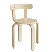 Oscar taburet, s&aelig;de i birk laminat, ben og ryg i birkefin&eacute;r, h&oslash;jde 37cm 