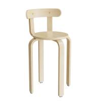 Oscar taburet, s&aelig;de i birk laminat, ben og ryg i birkefin&eacute;r, h&oslash;jde 52cm 