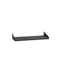 Adde børnegarderobe skohylde 750mm bred i mørkgrå metal