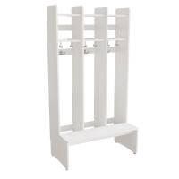 Eira Light garderobe gulvmodel med 3 rum bredde 220mm hvid