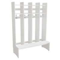 Eira Light garderobe gulvmodel med 4 rum bredde 250mm hvid