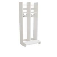 Eira Light garderobe til væg med 2 rum bredde 485mm hvid