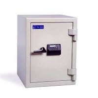 Brandsikkert dokumentskab ES 045 629x479x467mm, gr&aring;hvidt 