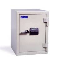 Brandsikkert dokumentskab ES 045 629x479x467mm, gr&aring;hvidt 