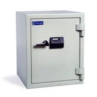 Brandsikkert dokumentskab ES 065 669x549x507mm, gr&aring;hvidt 