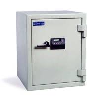 Brandsikkert dokumentskab ES 065 669x549x507mm, gr&aring;hvidt 