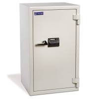 Brandsikkert dokumentskab ES 100 992x585x507mm, gr&aring;hvidt 