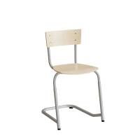 Strong 271 justerbar elevstol i birk laminat med alugr&aring;t stel