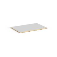ESD bordplade 24mm 1200x800mm i lys grå linoleum