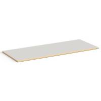 Bordplade ESD 24mm vinyl overflade 2000x800mm, lys gr&aring; 