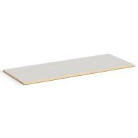 Bordplade ESD 24mm vinyl overflade 2000x800mm, lys gr&aring; 