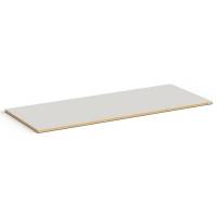 ESD bordplade 24mm 2000x800mm i lys gr&aring; h&oslash;jtrykslaminat
