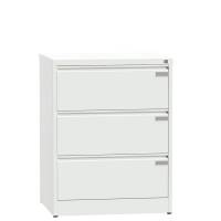 Arkivkabinet ASM A4 med 3 skuffer 940x950x435mm hvid
