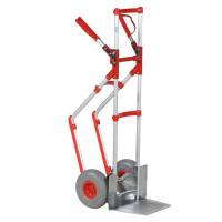 Sækkevogn i aluminium med glideskinner - kapacitet 250 kg