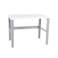 Arbejdsbord IWE1 med hvid laminat bordplade 1200x750mm