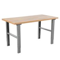 Arbejdsbord IWE2 med eg bordplade 2000x800mm