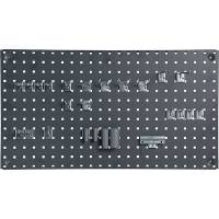 V&aelig;rkt&oslash;jstavle til v&aelig;g 950x2000mm m&oslash;rk gr&aring;