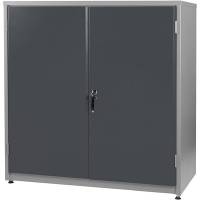 GBP v&aelig;rkt&oslash;jsskab med cylinderl&aring;s 1070x1020x540mmm gr&aring;