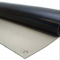 Bordmåtte ESD i grå 1500x800mm med trykknapper 