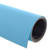 Bordm&aring;tte ESD i bl&aring;, rulle p&aring; 1x10 meter