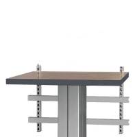 P&aring;bygningsramme til ErgoSingle Workstation 720mm