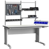 ErgoMulti El arbejdsbord model 2 - HPL bordplade 2000x800mm