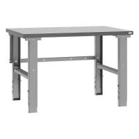 Fileb&aelig;nk med gr&aring; laminat bordplade 1200x800mm 