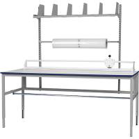 Pakkebord 1 komplet med let H-stel 1500x800mm