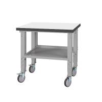 Rullebord Basic med st&aring;lstativ og HPL bordplade 800x620mm