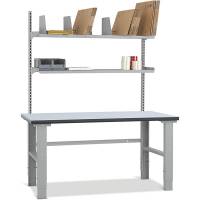 Pakkebord 8 komplet Fileb&aelig;nk med kraftige benbukke 2000x800mm