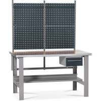 Fileb&aelig;nk model 12 med eg bordplade 1500x800mm