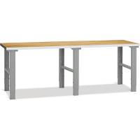 Fileb&aelig;nk med eg bordplade 2500x800mm 