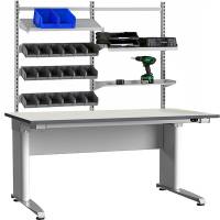 ErgoMulti El arbejdsbord model 1 - HPL bordplade 2000x800mm