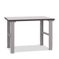 Fileb&aelig;nk med gr&aring; laminat bordplade 1200x620mm