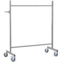 Pakkestativ komplet Flex grundvogn p&aring; hjul 1655x1800mm